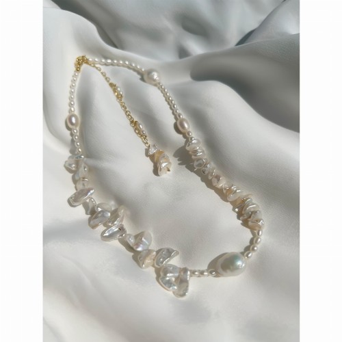 Naszyjnik z naturalnych pereł Amore