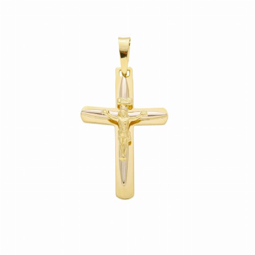 Krzyżyk z wizerunkiem 33 mm (złoto próby 585)
