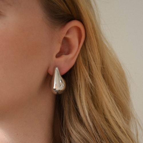 Kolczyki Buns silver