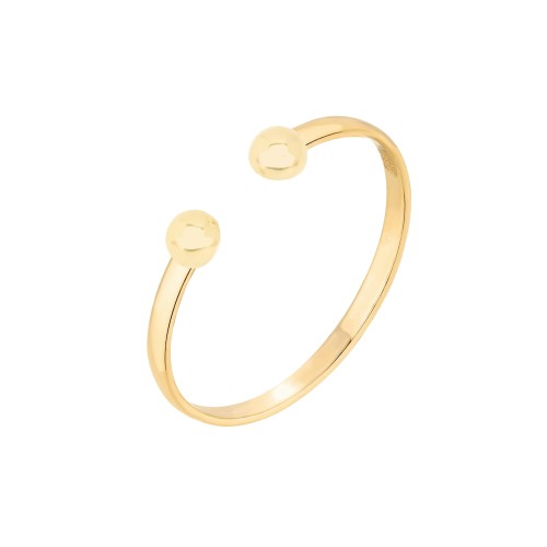 Pierścionek Dots (złoto próby 585)