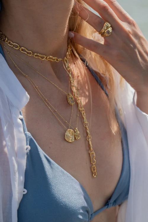 zawieszka coral topaz